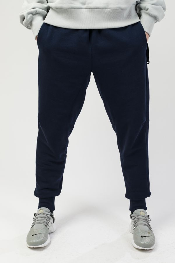 Штаны Basic Синие Темные - фото 1