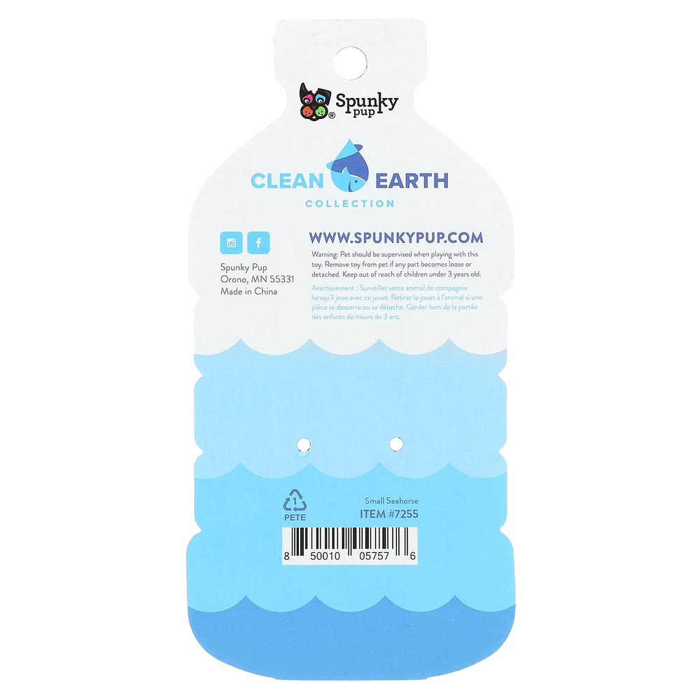 Spunky Pup, Clean Earth Collection, маленький морской конек, 1 игрушка