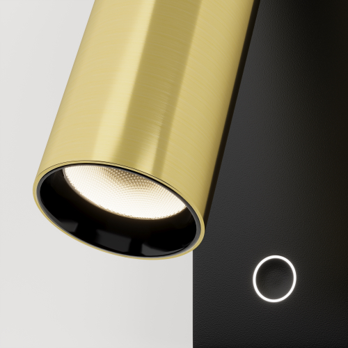 Настенный светодиодный светильник Maytoni Twist C078WL-L3BBS3K