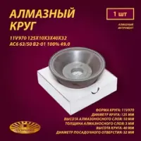 КРУГИ АЛМАЗНЫЕ ШЛИФОВАЛЬНЫЕ