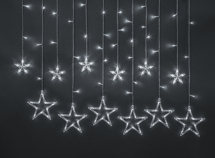 Гирлянда Navigator 93 680 NGF-D025-03 (бахрома звезды CW 138 2.5*1 м IP2
