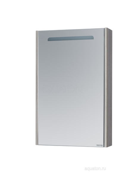 Зеркальный шкаф AQUATON Сильва 60 дуб фьорд 1A216202SIW60