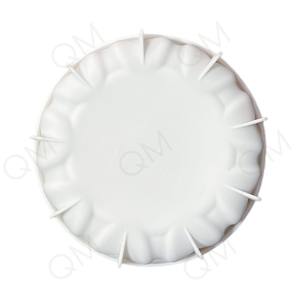 Форма для выпечки и муссовых десертов 19 х 4,7 см "Муссиль" (белый)