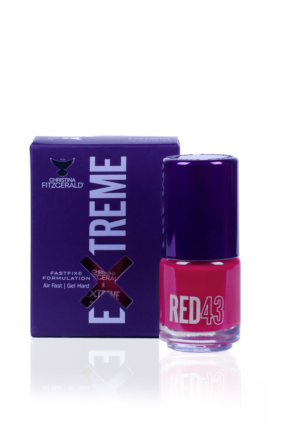 EXTREME - RED 43/EXTREME Лак для ногтей - RED 43, 15мл