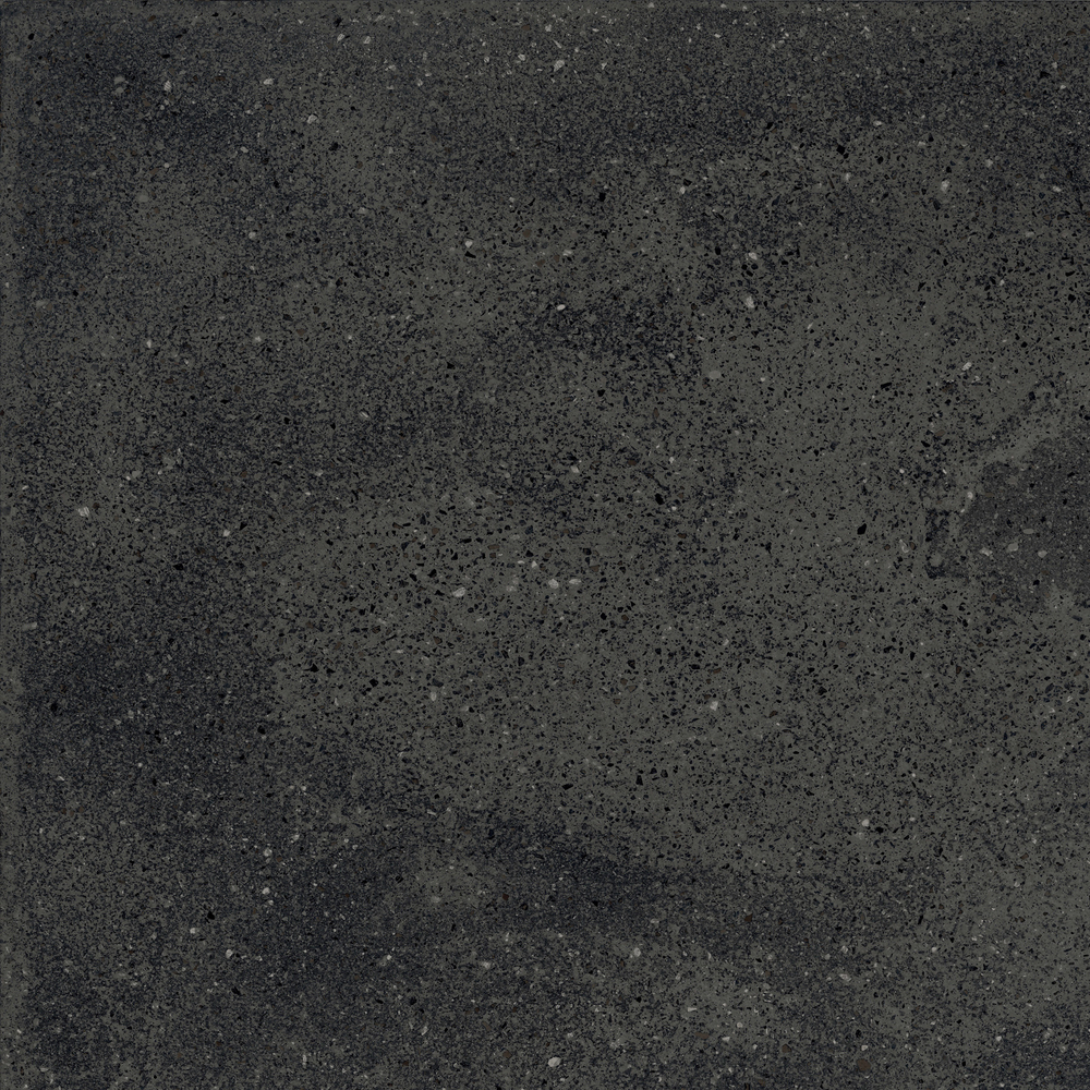 Керамогранит, Creanza, TREVISO NERO, 600x600 мм, матовая рельефная R11
