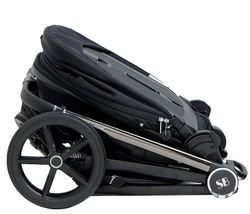 Детская коляска Sweet Baby Elegante 3 в 1 Chrome Black