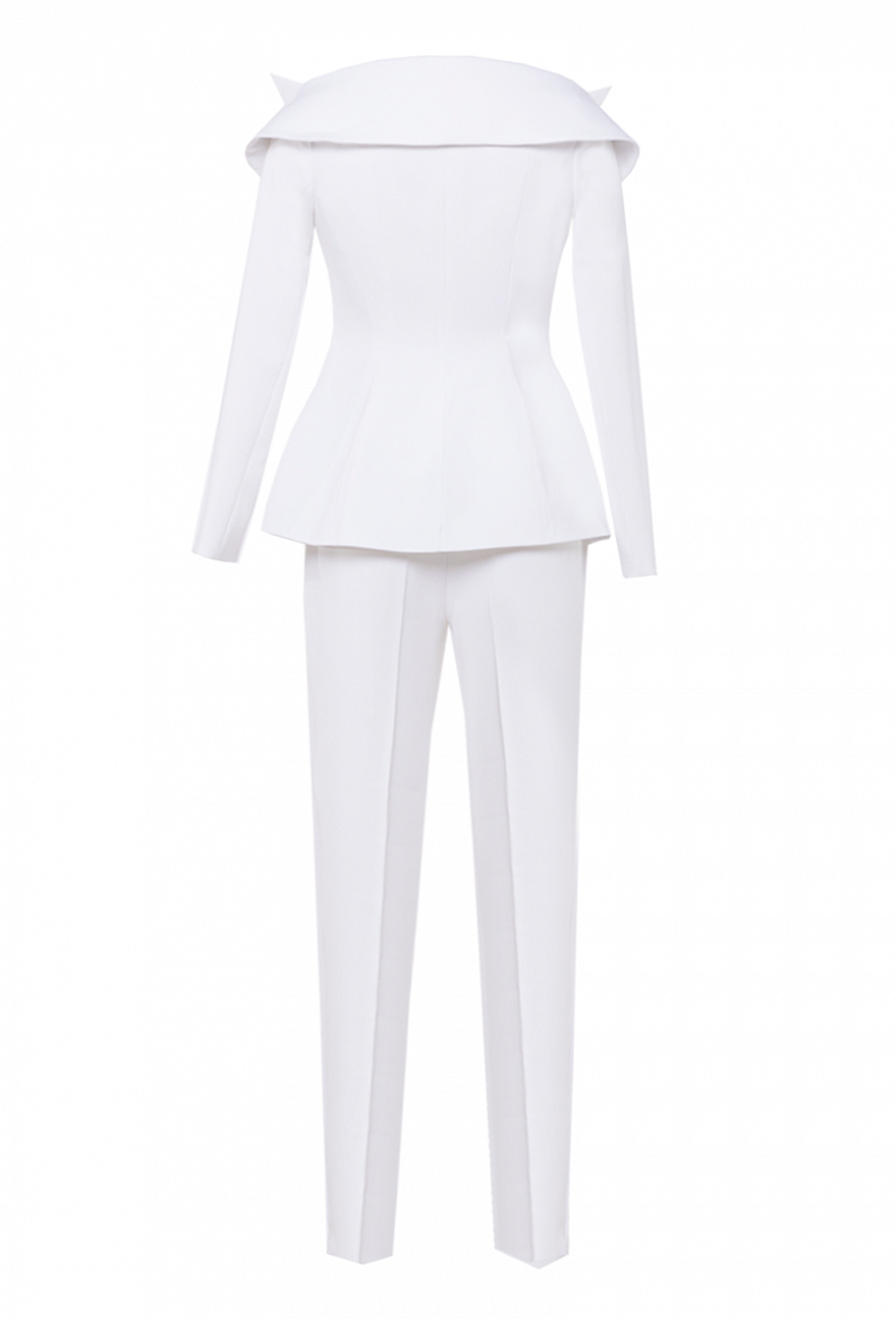 Костюм брючный белый 22-01-22 SS