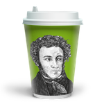 Стакан 350 мл двойной Осень великих (600 шт) Soft touch