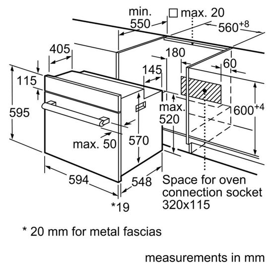 Электрический духовой шкаф Bosch HBF 533EM0