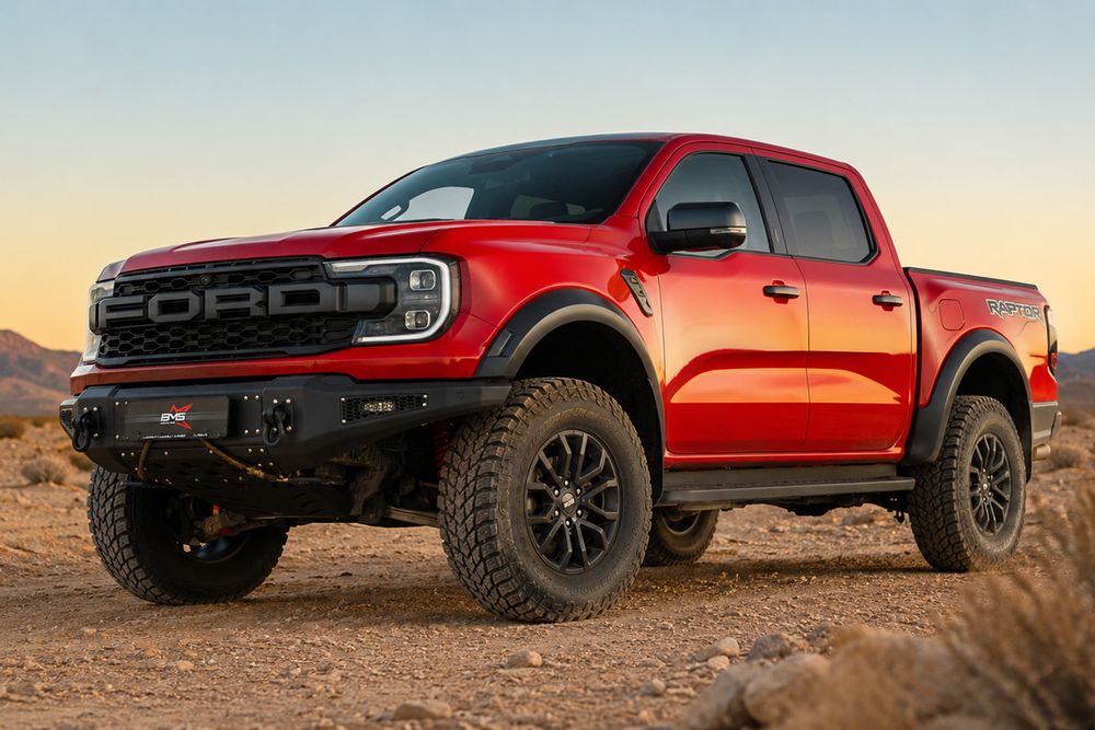Бампер силовой передний BMS PRO-Line для Ford Ranger Raptor 2023-2026
