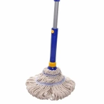 Швабра Neco отжимная с насадкой из микрофибры, алюминиевая ручка 10-1757-11