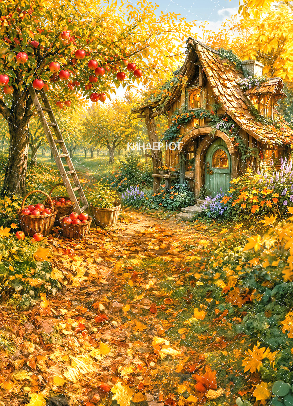Фотофон "Сбор урожая" арт. ФФ906-75