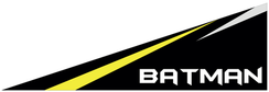 Наклейка для детского электромобиля Бэтмэн