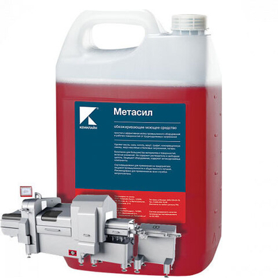 Метасил обезжиривающее моющее средство 5 л 4 шт