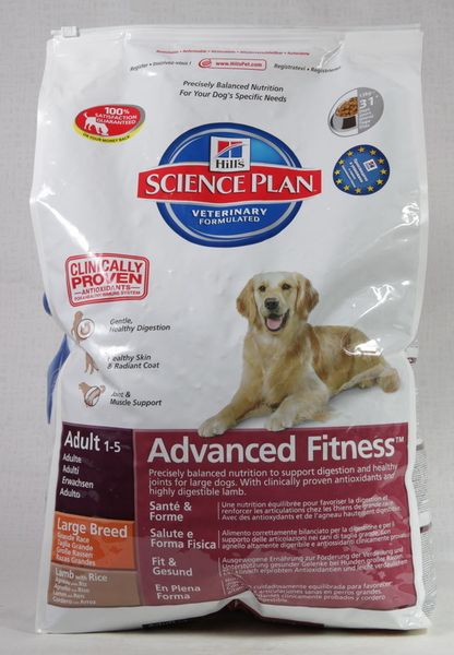 Hill&#39;s SP Adult Large Breed Lamb&amp;Rice для Крупных Собак Ягнёнок с Рисом