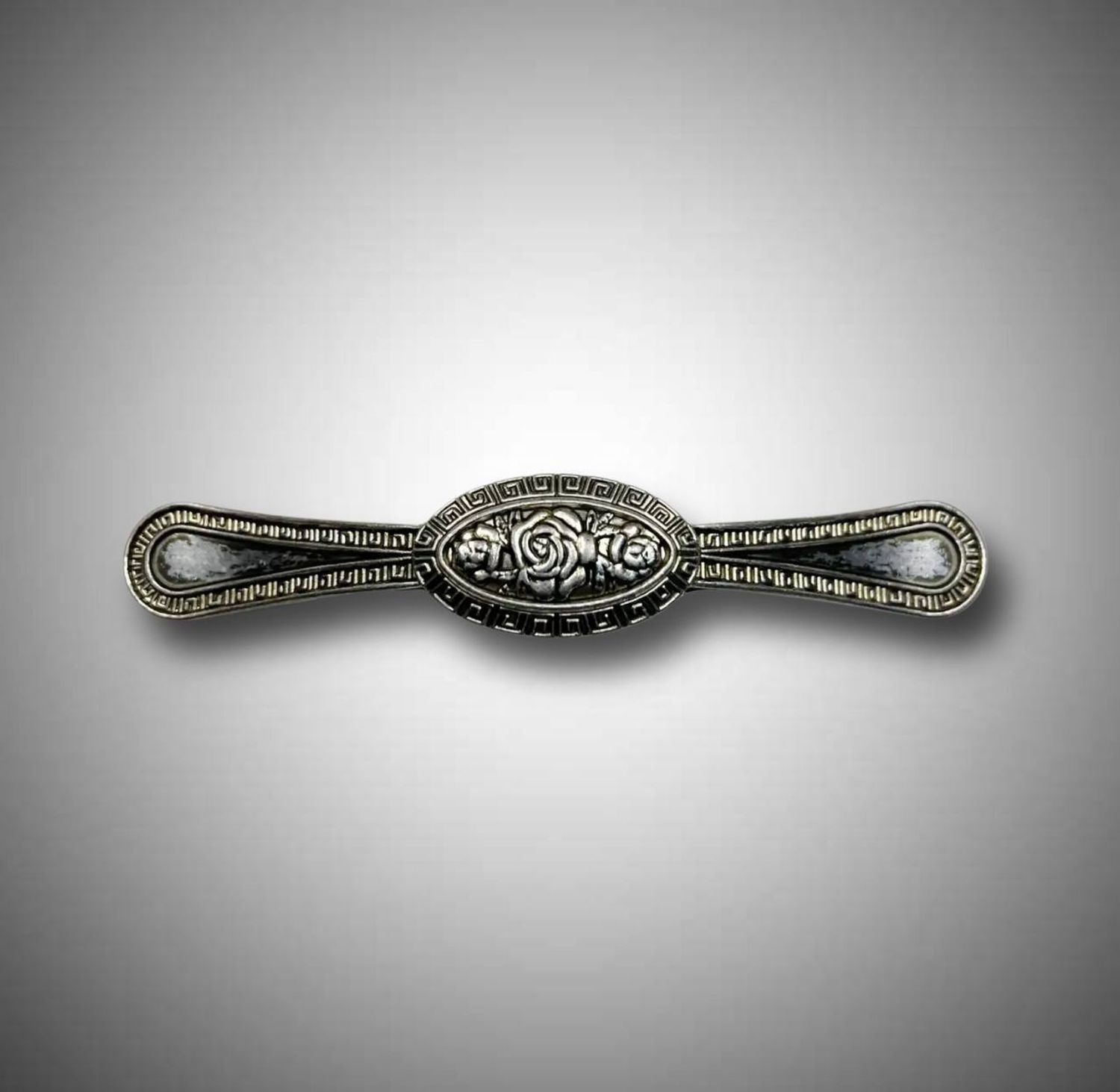 ручка 2846CF-96 крепления 9,6см серебро