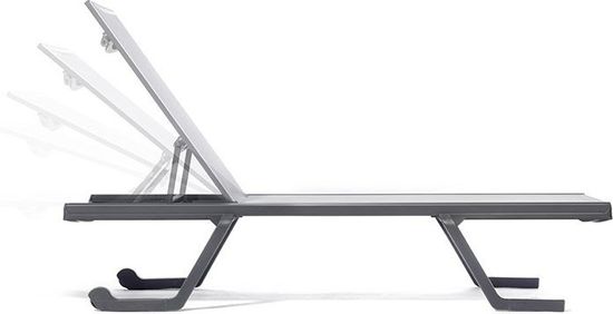 Шезлонг металлический Podio Италия