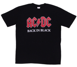 Футболка AC/DC Black in Black (677)