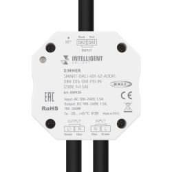 INTELLIGENT ARLIGHT Диммер SMART-DALI-601-62-ADDR-DIM-DT6-DRI-PD-IN (230V, 1x1.5A) (IARL, IP20 Пластик, 5 лет) 039135