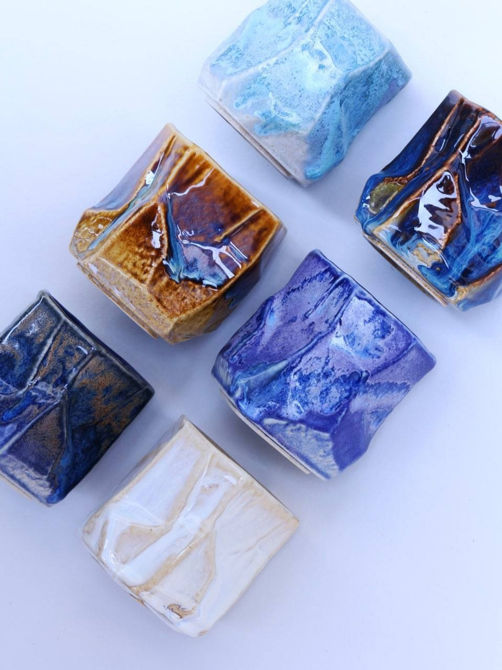 Стакан керамический "Камни"