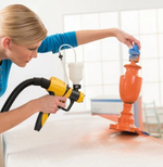 Краскопульт электрический WAGNER W 690 FLEXiO Extra Kit (с набором насадок) 2412558