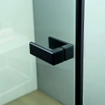 Душевой уголок RGW Stilvoll SV-030-B 100х100 353203000-14 стекло прозрачное/профиль черный
