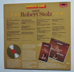 Винтажная виниловая пластинка LP James Last Spielt Robert Stolz (Germany 1977)