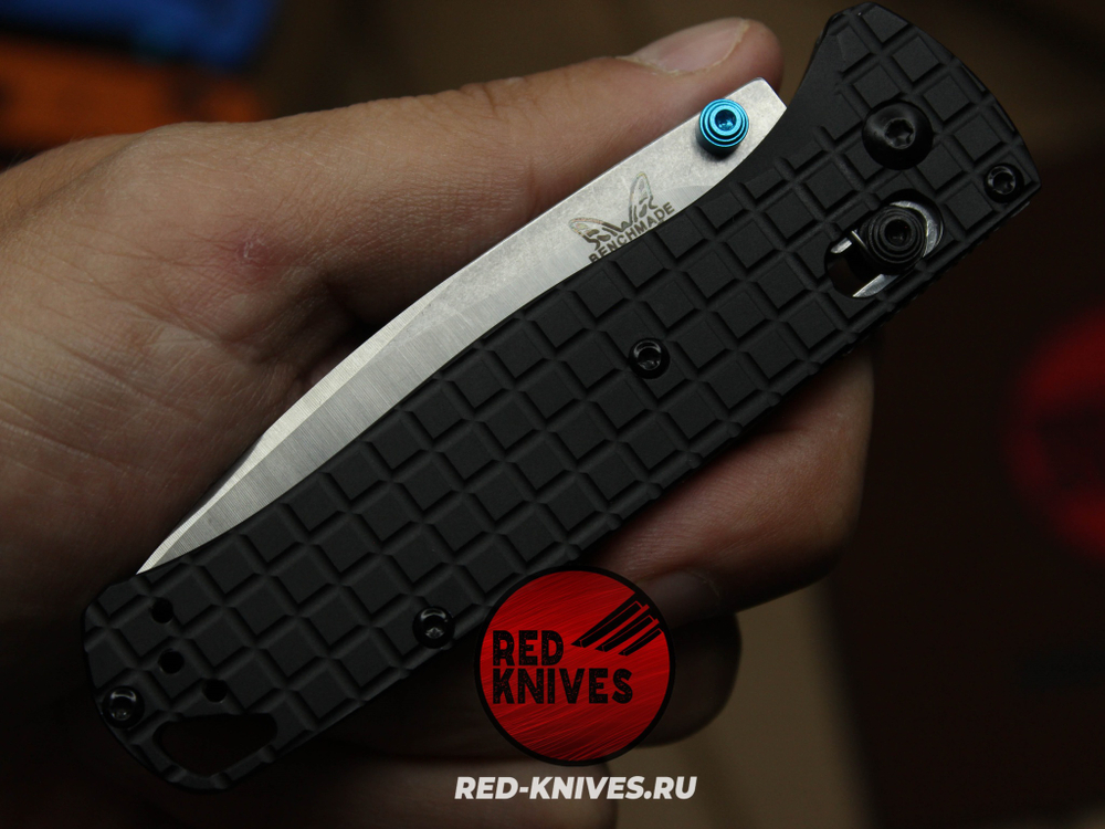 Нож Benchmade 535 Алюминий Frag A+++ - черная рук., сатин клинок RK/Н56
