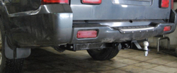 Фаркоп Бизон на Тагаз Road Partner FA 0474-E (с 2008 г.в.) (паспорт и сертификат в комплекте)(без электрики)