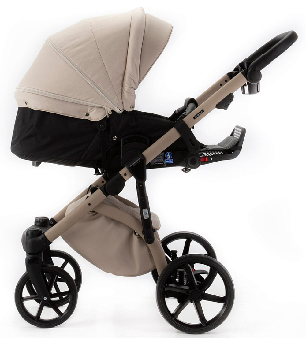Детская коляска Adamex Nola Natura 2 в 1 N-3-VANILLA