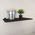 Настенные полки из натурального дерева в стиле Лофт