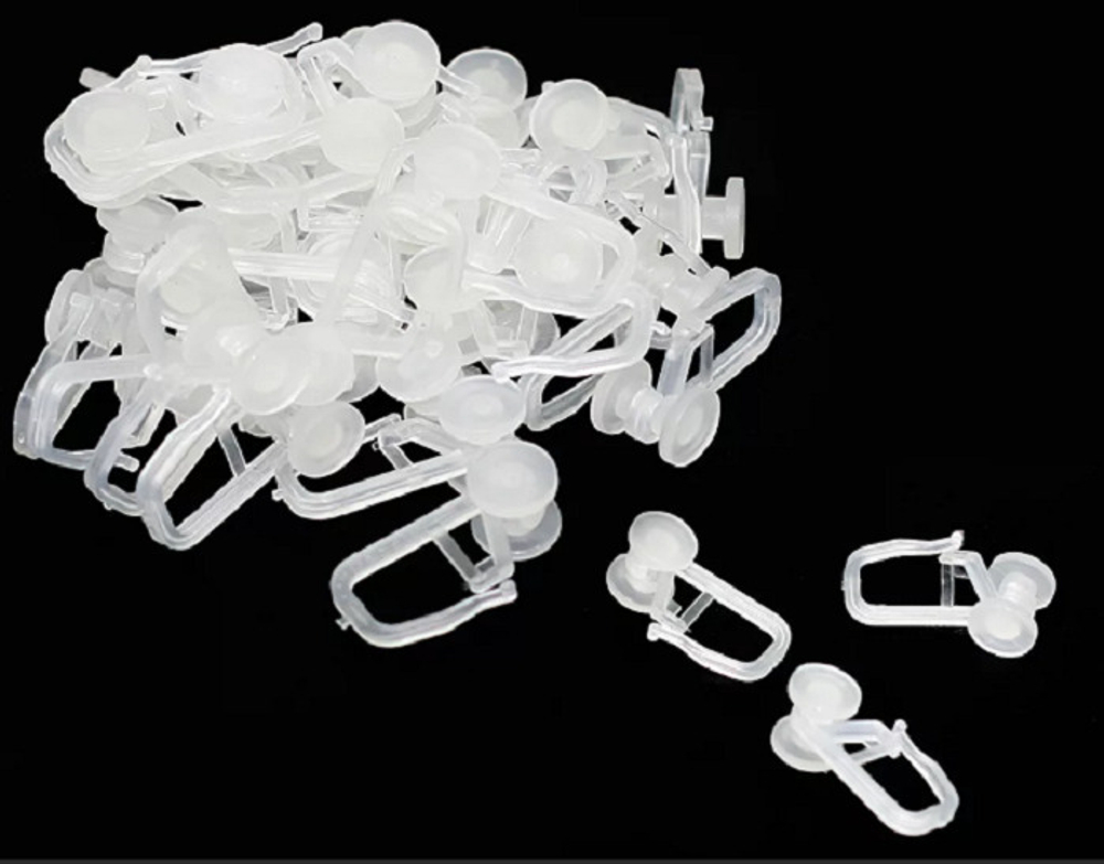 Крючок пластиковый гвоздик(30шт)