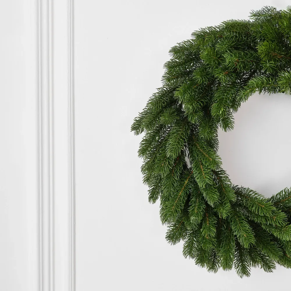 Рождественский венок «Сollier» (Литая хвоя) 60 см