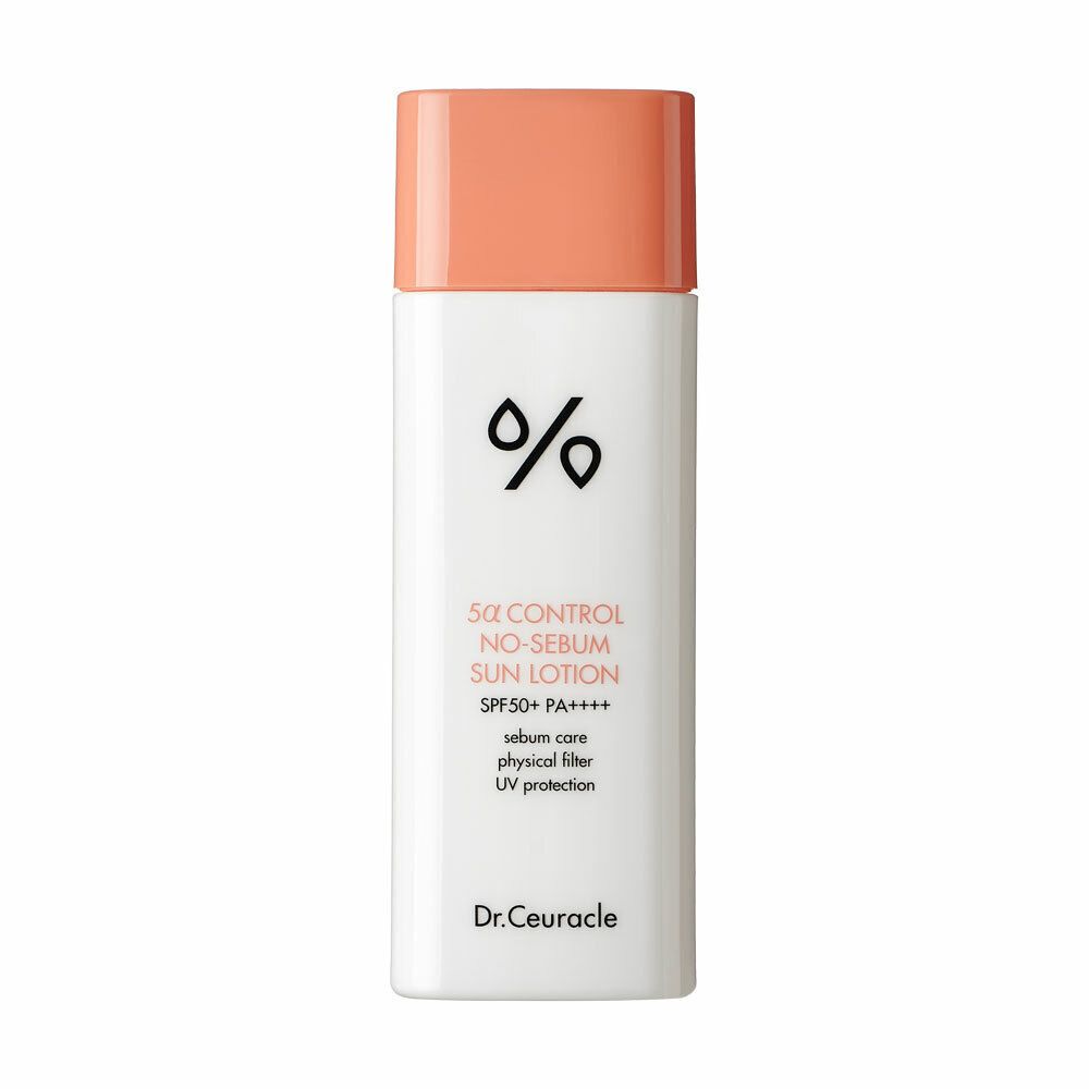 Солнцезащитный лосьон Dr.Ceuracle 5A Control No-Sebum Sun Lotion SPF50+ 50 мл