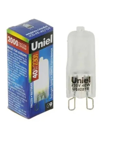 10 шт Лампа галогенная G9, 40 Вт, 230 В, матовая