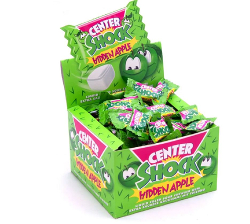 Жев.резинка Center Shock со вкусом яблока 4гр