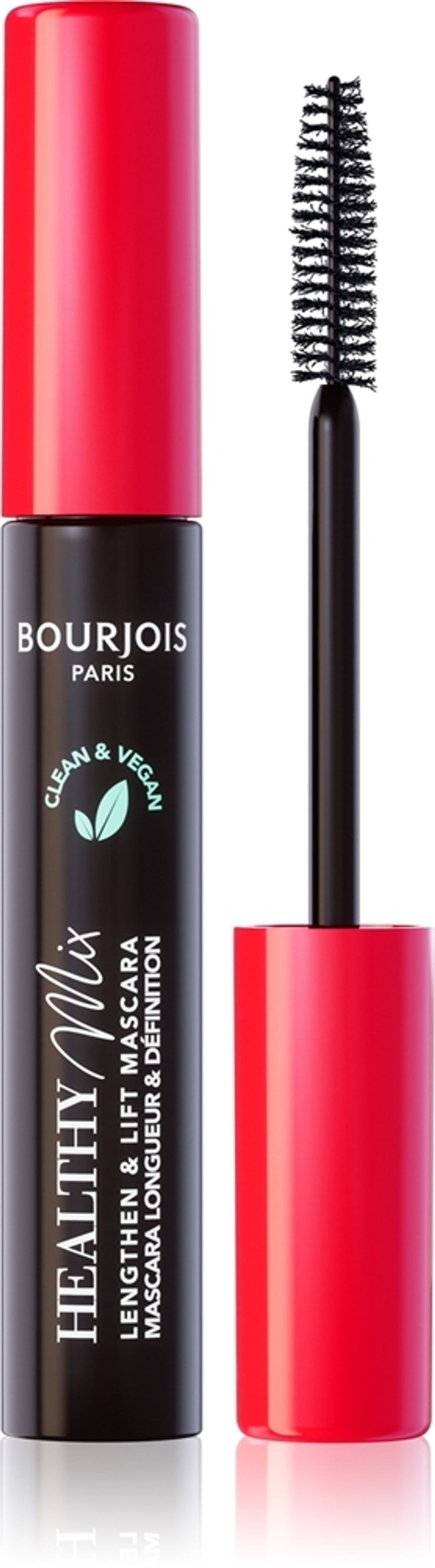 Bourjois Healthy Mix - Уплотняющая и удлиняющая тушь для ресниц, 7 ml