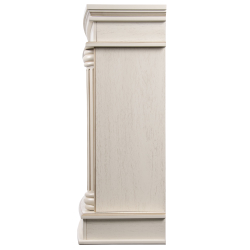 Каминокомплект: Очаг Electrolux EFP/P-3620LS, портал Olympia 42/40/36, сл. кость с зол. патиной