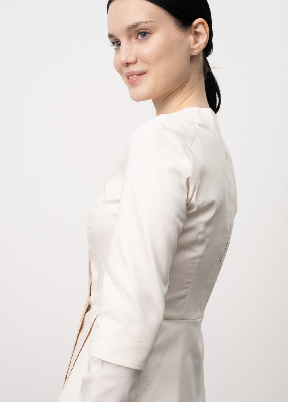 Медицинский жакет с двойным рукавом