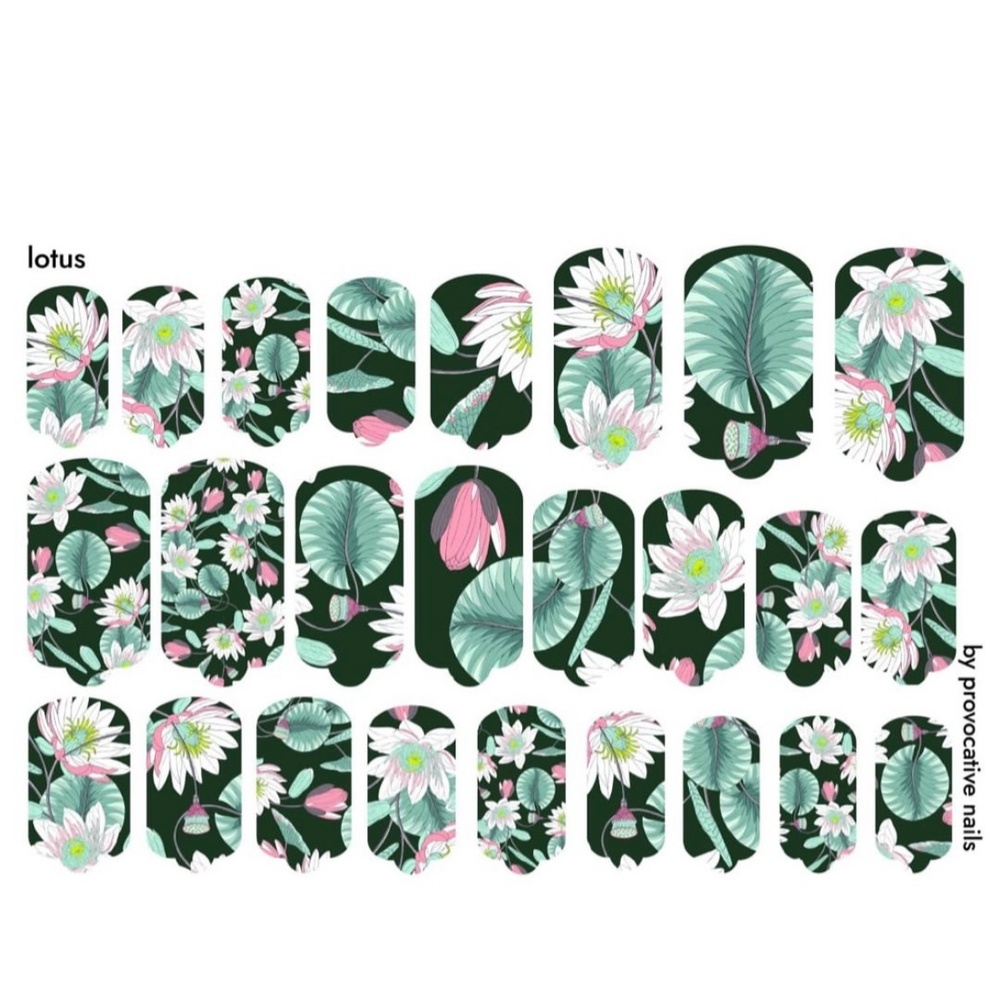 Пленки для маникюра Provocative Nails  lotus