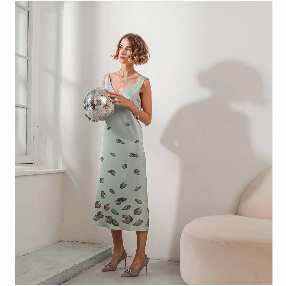 Платье c малюсками REDKOE