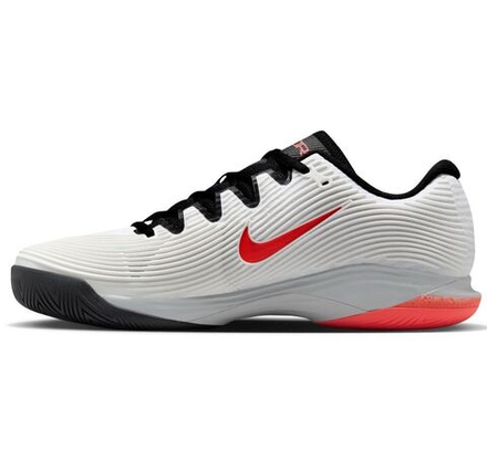 Мужские теннисные кроссовки Nike Zoom Vapor12 HC Premium - white/hot lava/wolf grey