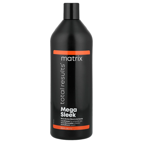 Matrix, Total Results™, кондиционер Mega Sleek Conditioner, масло ши, 1 л (33,8 жидк. унции)