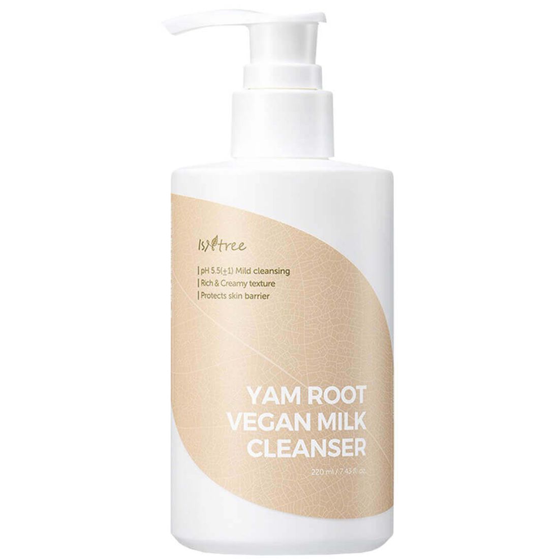 Очищающее молочко IsNtree Yam Root Vegan Milk Cleanser 220мл