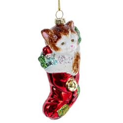 GAEM Украшение новогоднее "Котёнок", L7 W5,5 H12,5 см