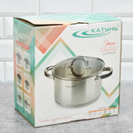 Кастрюля 5,7л нерж Этна