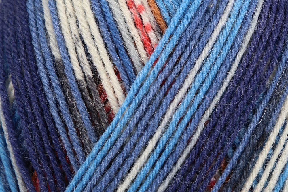 Носочная пряжа Schachenmayr Regia 4-fadig 100g /Регия 4 нитки 100г/75% шерсть, 25% полиамид