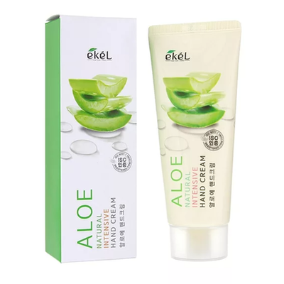 Ekel Крем для рук интенсивный с экстрактом алоэ - Aloe natural intensive hand cream, 100мл