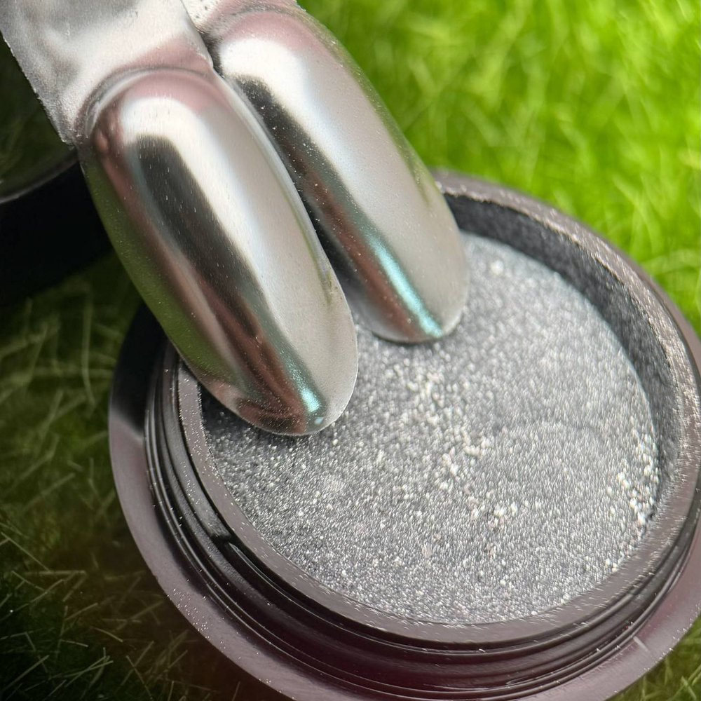 Bloom Втирка №1 пигмент Серебро, 0,5гр