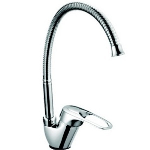 Смеситель кухня (гибким изливом) однар. гайка